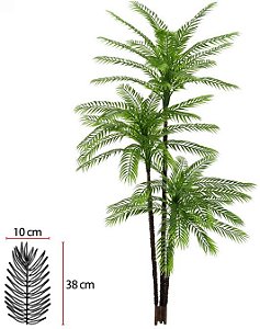 Planta Artificial Palmeira X48 Verde 1,55cm